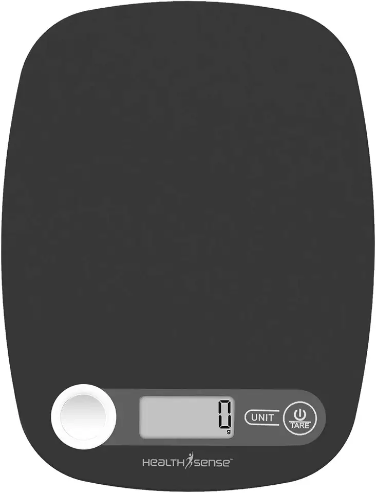 HealthSense Weight Machine for Kitchen, Kitchen Food Weighing Scale for Health, Fitness, Home Baking & Cooking with Hangin...