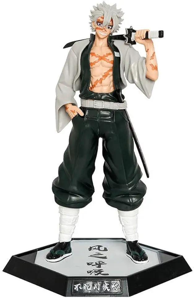 Premium Samurai Warrior Action Figure | 22 cm Sword Fighter Collectible Model | Detailed Anime-Style Figurine for Desk, Shelf & Gifting PVC Statue