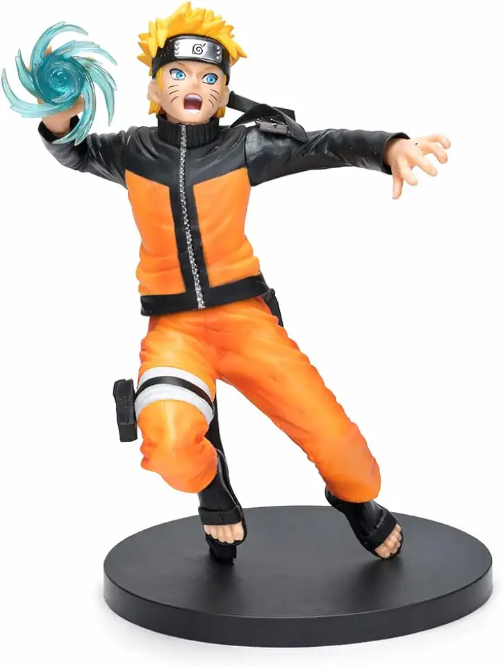 Unyks Star Naruto Fire Ball Action Figure 18CM Anime Collectible PVC Statue with Dynamic Pose for Desk Decor, Display Shel...