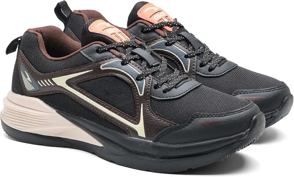 ASIAN Civic-02 Men’s Sports Shoes | Lightweight & Comfortable Walking, Running & Training Shoes | Breathable Mesh Sneakers...